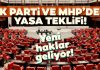 AK Parti ve MHP’den sağlıkçılar için yeni yasa teklifi