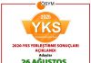 2020 YKS yerleştirme sonuçları açıklandı